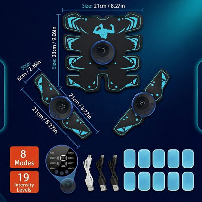 BoostX CorePulse™ — Smart  Abs + Arms Trainer