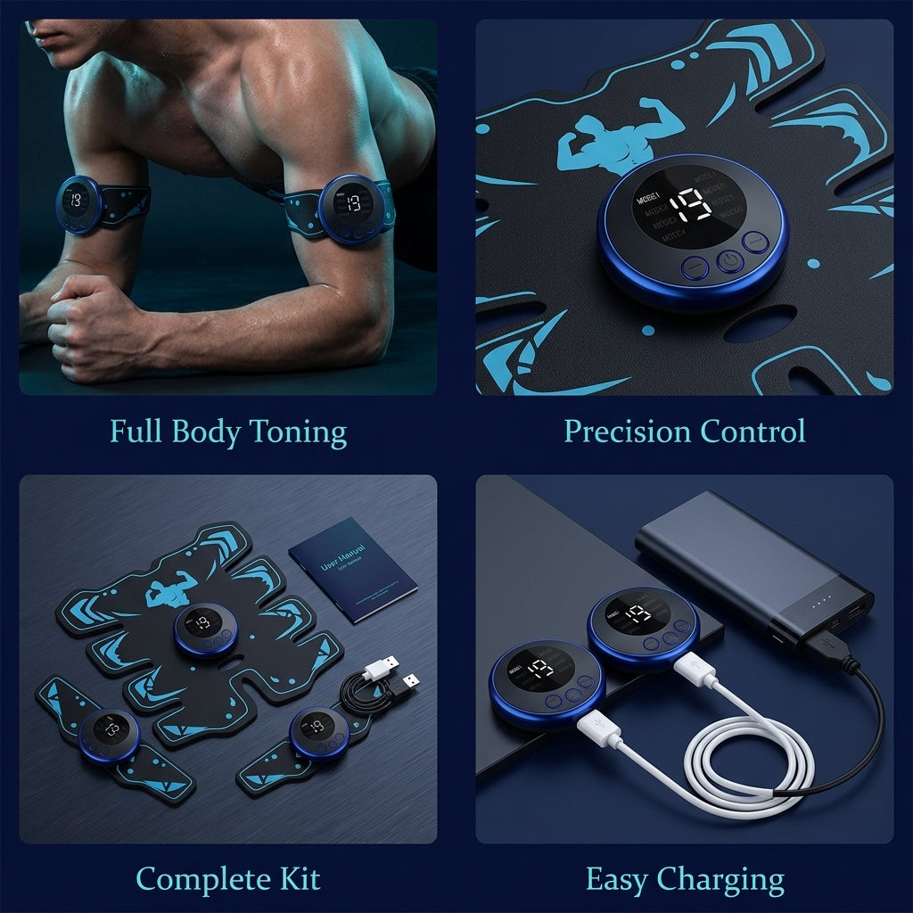 BoostX CorePulse™ — Smart  Abs + Arms Trainer